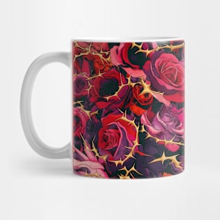 thorny roses Mug